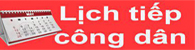 Lịch tiếp công dân