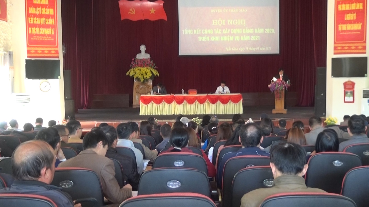 Tổng kết công tác xây dựng Đảng năm năm 2020, triển khai nhiệm vụ năm 2021