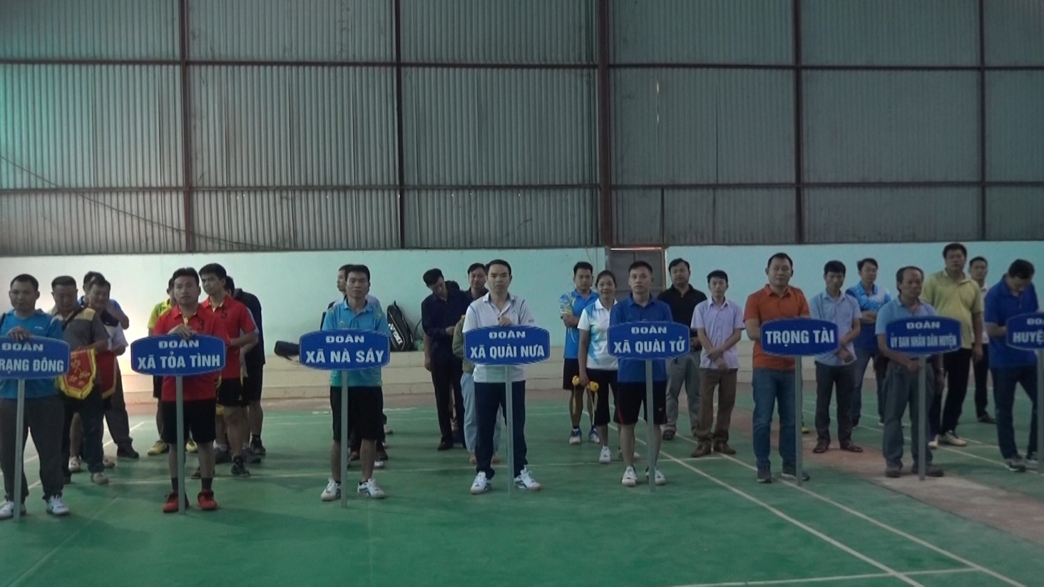 Huyện ủy Tuần Giáo tổ chức giải cầu lông năm 2021