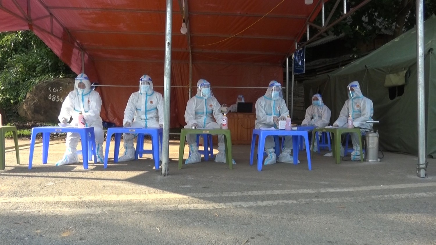 Huyện Tuần Giáo thành lập chốt kiểm dịch covid - 19