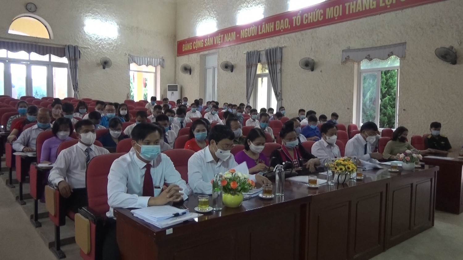 Kỳ họp thứ nhất HĐND huyện Tuần Giáo khóa XXI, nhiệm kỳ 2021 - 2026 thành công tốt đẹp