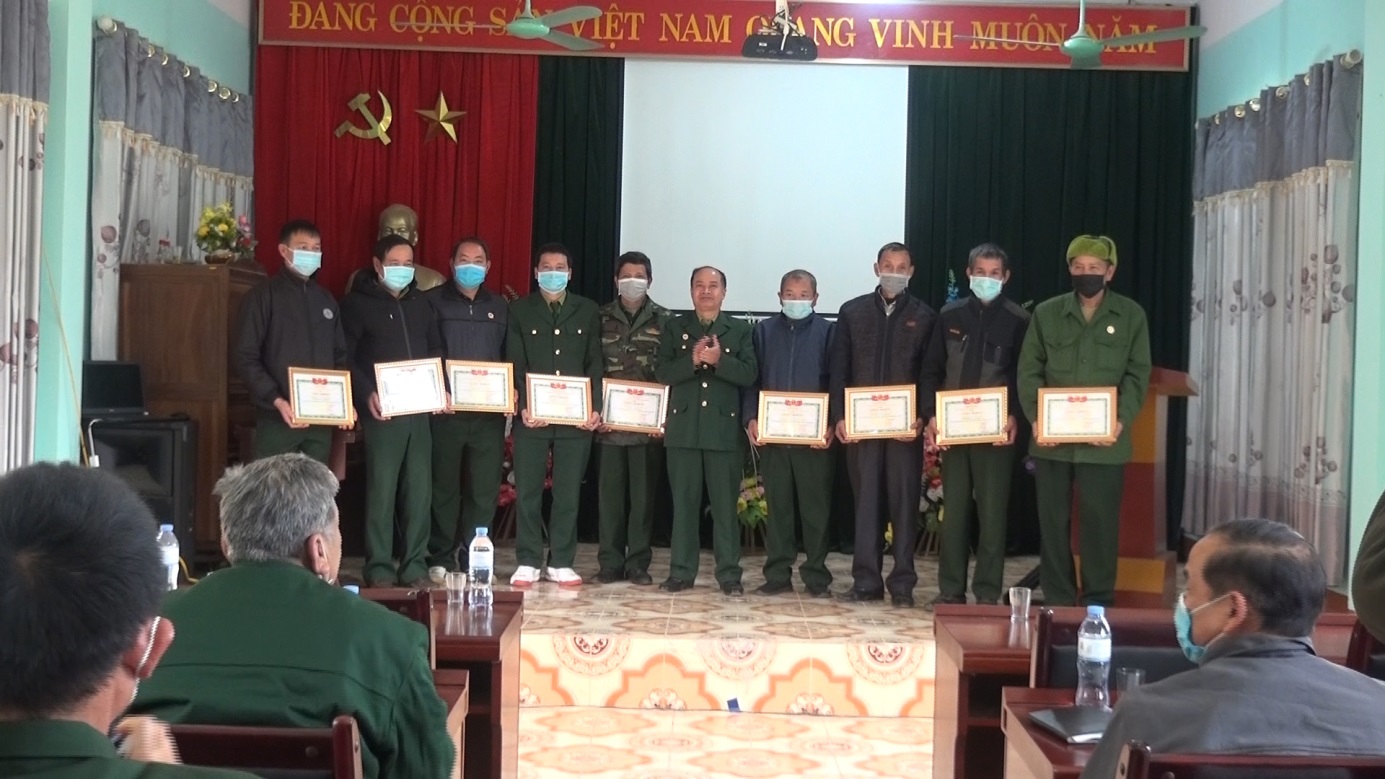 Hội Cựu chiến binh huyện tổng kết công tác hội năm 2021