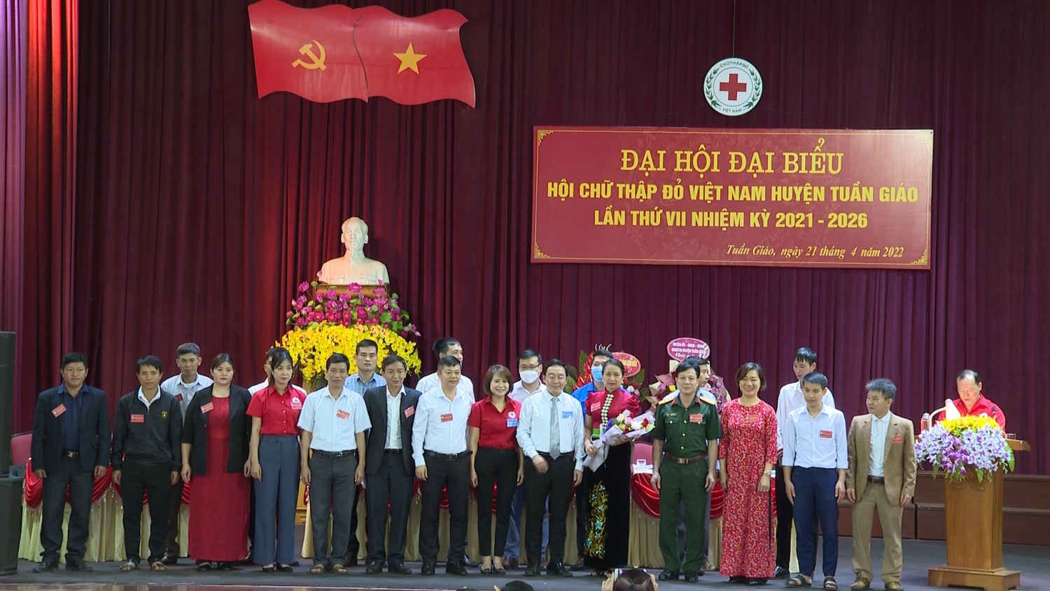 Đại hội Đại biểu Hội Chữ thập đỏ huyện Tuần Giáo lần thứ VII, nhiệm kỳ 2021 – 2026