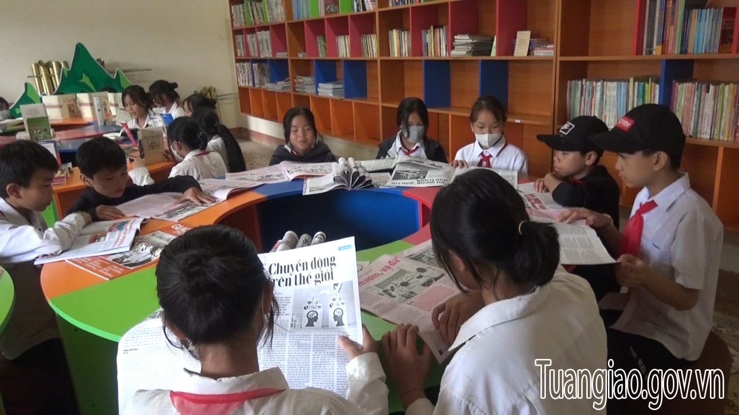 Trường THCS Quài Cang tổ chức lễ khai mạc “Tuần lễ học tập suốt đời năm 2022”