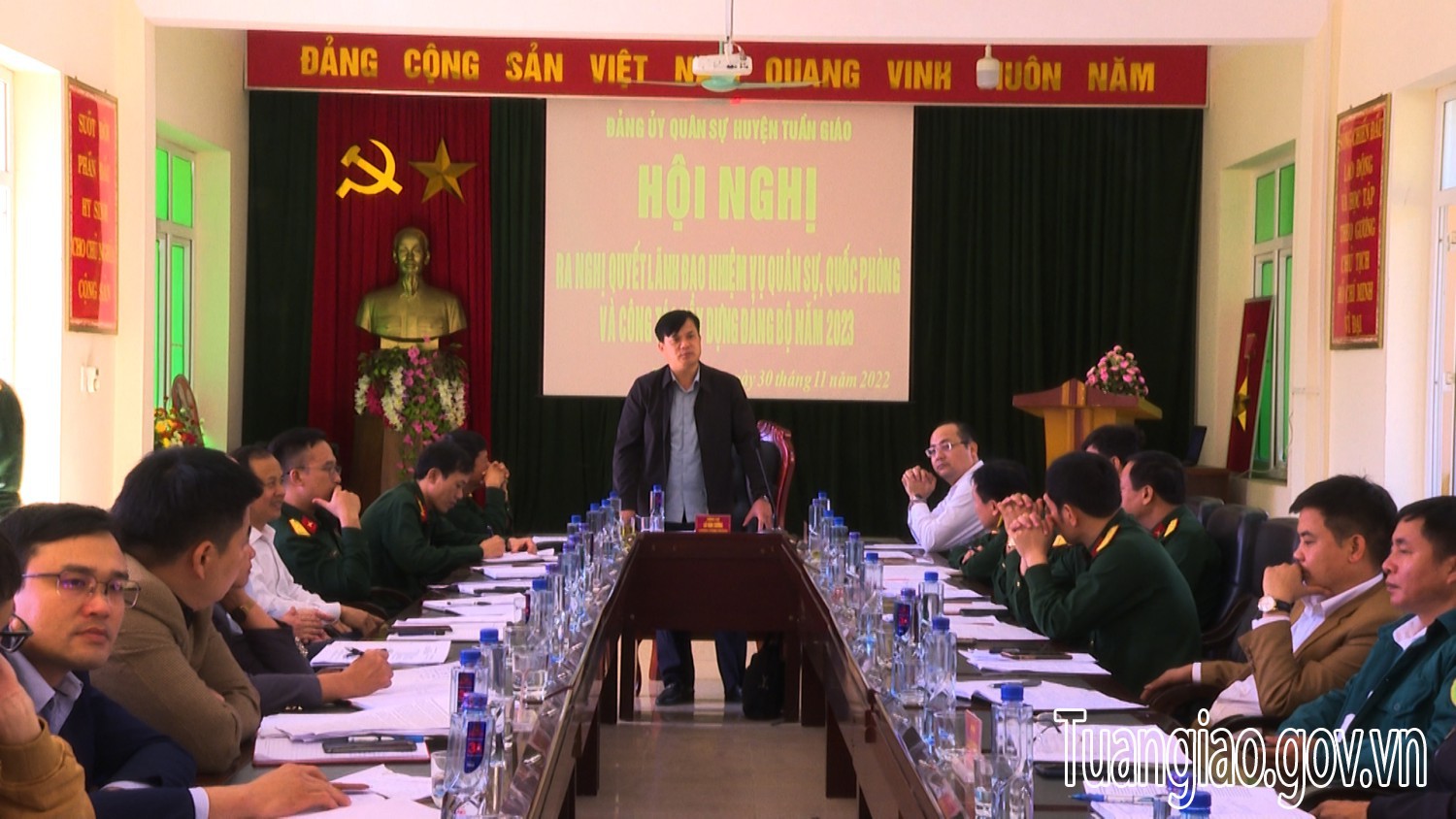 tổng kết nhiệm vụ quốc phòng, quân sự địa phương năm 2022