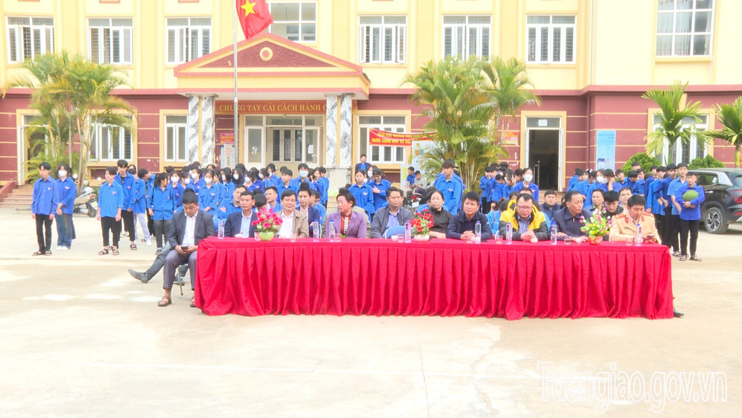 Huyện đoàn Tuần Giáo tổ chức lễ phát động Tháng thanh niên năm 2023