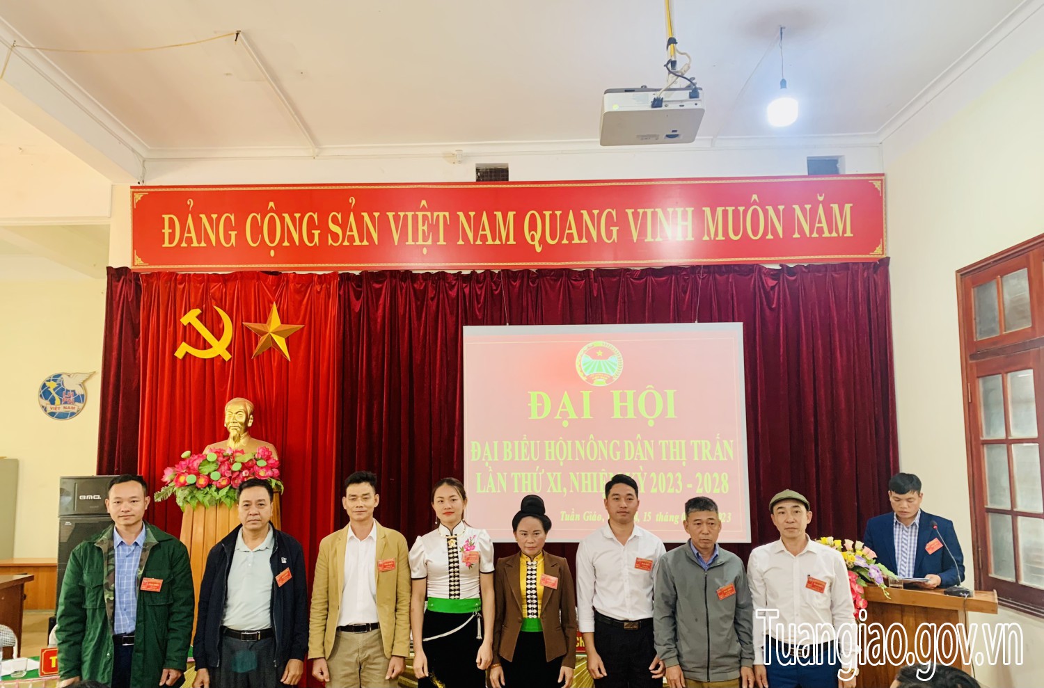 Đại hội đại biểu Hội nông dân thị trấn Tuần Giáo lần thứ XI, nhiệm kỳ 2023 – 2028