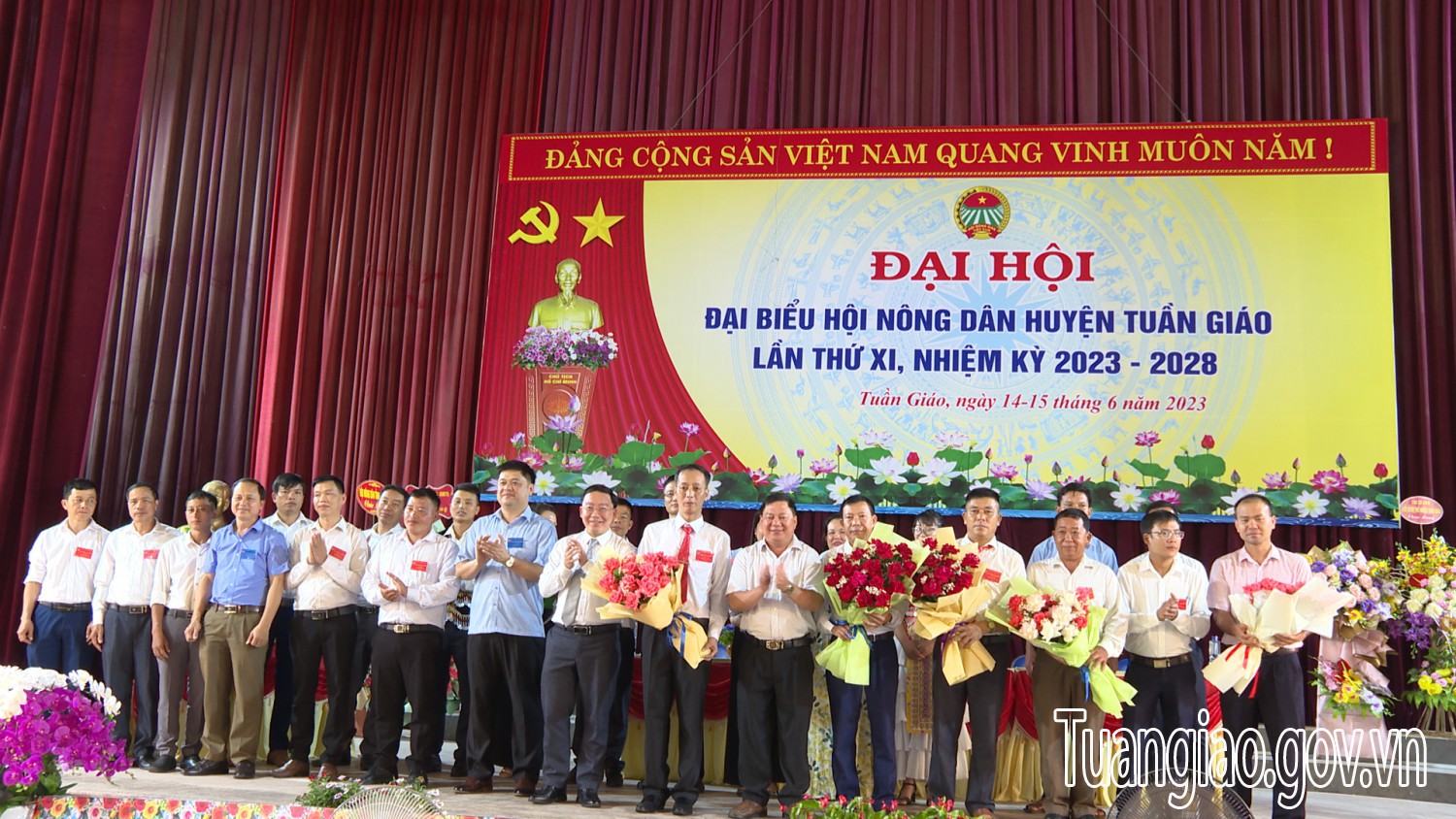 Đại hội đại biểu Hội Nông dân huyện Tuần Giáo lần thứ XI, nhiệm kỳ 2023 - 2028