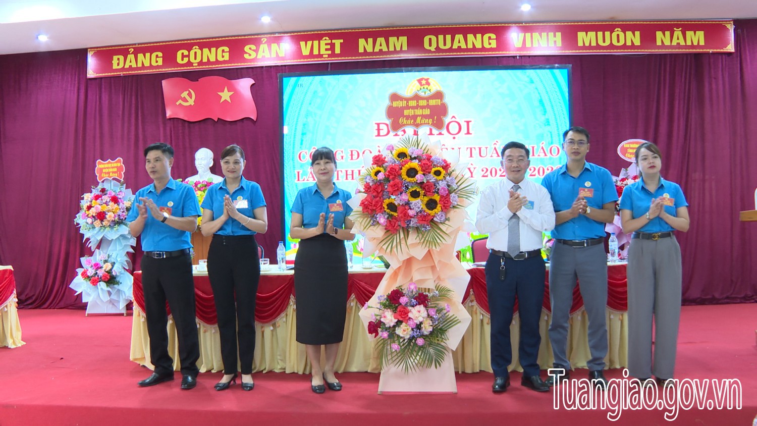 Đại hội Công đoàn huyện Tuần Giáo, nhiệm kỳ 2023 - 2028