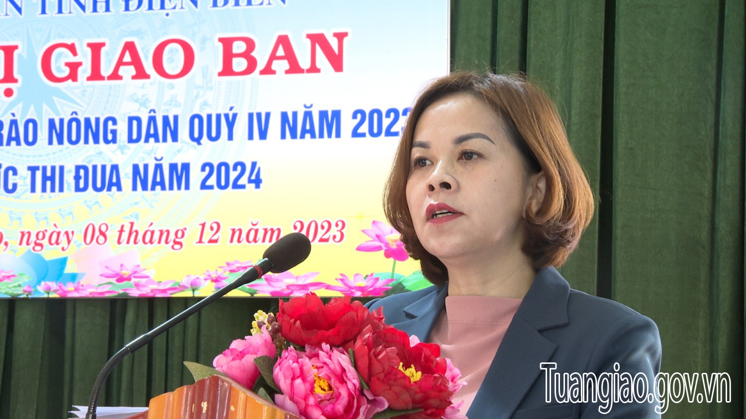 Hội Nông dân tỉnh tổ chức giao ban công tác hội và phong trào nông dân năm 2023 tại huyện Tuần Giáo