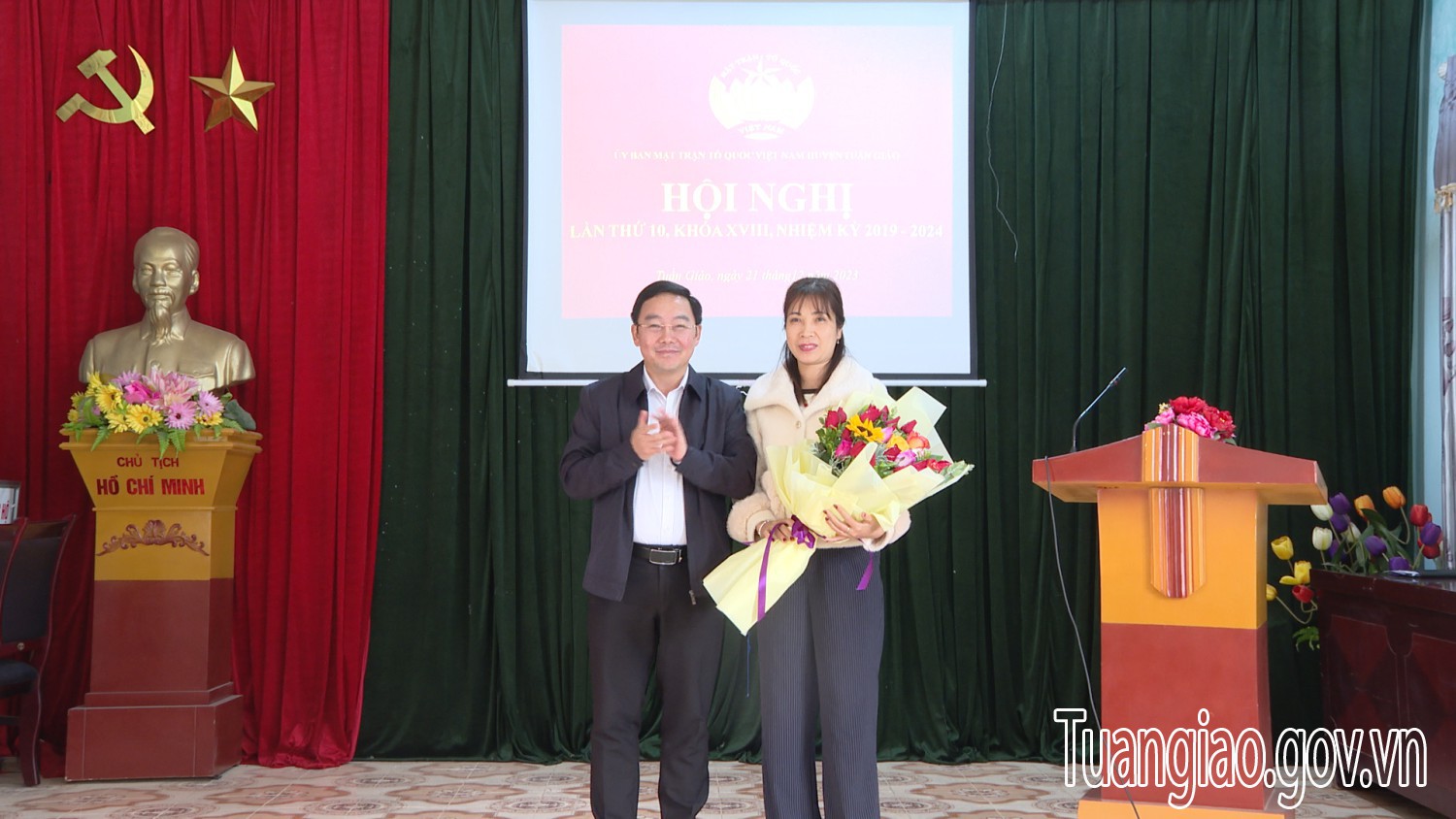 Hội nghị UBMTTQ huyện Tuần Giáo lần thứ 10 khoá XVIII, nhiệm kỳ 2019-2024