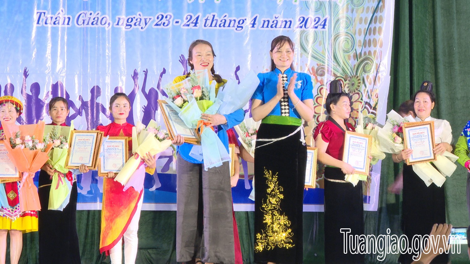 Đêm công diễn và Bế mạc Hội thi “Dân vũ thể thao” huyện Tuần Giáo lần thứ I, năm 2024